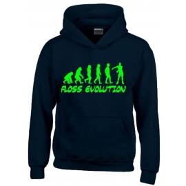 FLOSS EVOLUTION Hoodie Sweatshirt mit Kapuze Gr. 116 128 140 152 164 cm