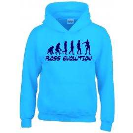 FLOSS EVOLUTION Hoodie Sweatshirt mit Kapuze Gr. 116 128 140 152 164 cm