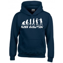 FLOSS EVOLUTION Hoodie Sweatshirt mit Kapuze Gr. 116 128 140 152 164 cm