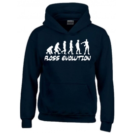 FLOSS EVOLUTION Hoodie Sweatshirt mit Kapuze Gr. 116 128 140 152 164 cm