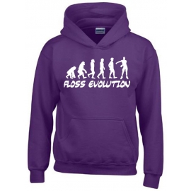 FLOSS EVOLUTION Hoodie Sweatshirt mit Kapuze Gr. 116 128 140 152 164 cm