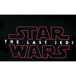 STAR WARS 8 THE LAST JEDI LOGO ORIGINAL Schwarz Grössen S M L XL 2XL