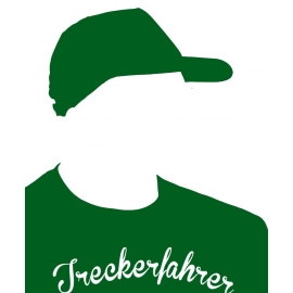 Treckerfahrer Kostüm Landwirt Set T-Shirt, Cap Dunkelgrün S M L XL XXL 3XL 4XL 5XL und Kinderkostüm 104 116 128 140 152 164cm