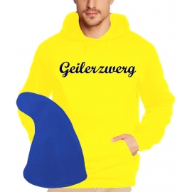 ZWERGEN  Kostüm Partyzwerg Giftzwerg Flirtzwerg vers. zur Auswahl Hoodie Gruppenkostüm Gr.S M L XL XXL 3XL 4XL 5XL