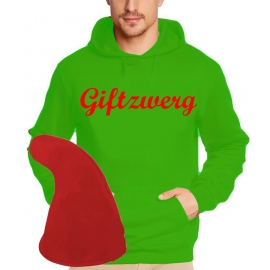 ZWERGEN  Kostüm Partyzwerg Giftzwerg Flirtzwerg vers. zur Auswahl Hoodie Gruppenkostüm Gr.S M L XL XXL 3XL 4XL 5XL