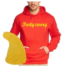 ZWERGEN  Kostüm Partyzwerg Giftzwerg Flirtzwerg vers. zur Auswahl Hoodie Gruppenkostüm Gr.S M L XL XXL 3XL 4XL 5XL