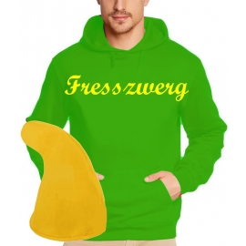 ZWERGEN  Kostüm Partyzwerg Giftzwerg Flirtzwerg vers. zur Auswahl Hoodie Gruppenkostüm Gr.S M L XL XXL 3XL 4XL 5XL