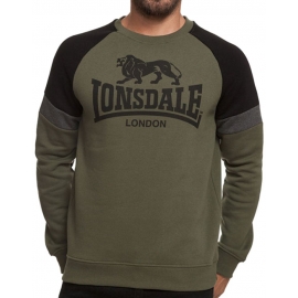 Lonsdale London  Sweatshirt  oliv grau schwarz Gr. S M L XL XXL