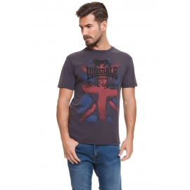 Lonsdale London Union Jack T-Shirt Blau   Gr. S M L XL XXL