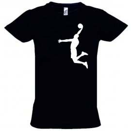 DUNK Basketball Slam Dunkin Kinder T-Shirt Kids Gr.128 - 164 cm