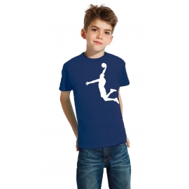 DUNK Basketball Slam Dunkin Kinder T-Shirt Kids Gr.128 - 164 cm