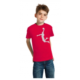 DUNK Basketball Slam Dunkin Kinder T-Shirt Kids Gr.128 - 164 cm