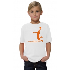 Habt DUNK Basketball Slam Dunkin Kinder T-Shirt Kids Gr.128 - 164 cm