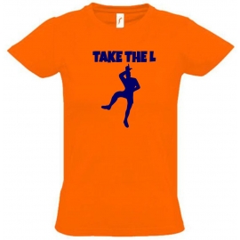 TAKE THE L T-Shirt Gr. 116 128 140 152 164 cm