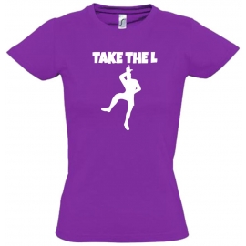 TAKE THE L T-Shirt Gr. 116 128 140 152 164 cm