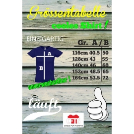 ZUM HANDBALL GEBOREN - ZUR SCHULE GEZWUNGEN ! T-Shirt Gr. 116 128 140 152 164 cm