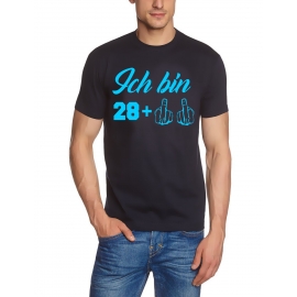 ICH BIN 28 + 2 Jahre alt !  ORIGINAL schwarz Grössen S M L XL 2XL