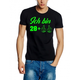 ICH BIN 28 + 2 Jahre alt !  ORIGINAL schwarz Grössen S M L XL 2XL