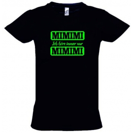 MIMIMI Ich höre immer nur MIMIMI !  Hoodie Sweatshirt mit Kapuze oder T-Shirt Gr. 116 128 140 152 164 cm