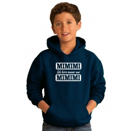 MIMIMI Ich höre immer nur MIMIMI !  Hoodie Sweatshirt mit Kapuze oder T-Shirt Gr. 116 128 140 152 164 cm