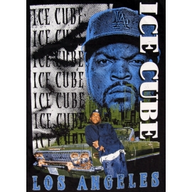 ICE CUBE LOS ANGELES CALIFORNIA ORIGINAL Schwarz Grössen L XL