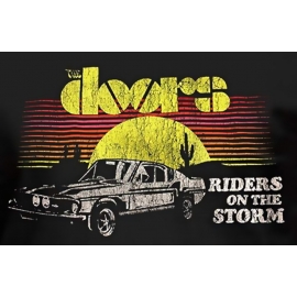 The Doors Riders on the Storm CAR ORIGINAL Schwarz Grössen S M L XL