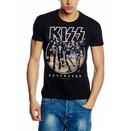 KISS destroyer  ORIGINAL schwarz Grössen S M L XL