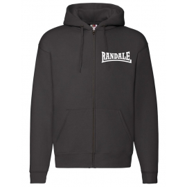 RANDALE   T-Shirt oder Hoodie Sweatshirt mit Kapuze SCHWARZ S M L XL 2XL 3XL 4XL 5XL