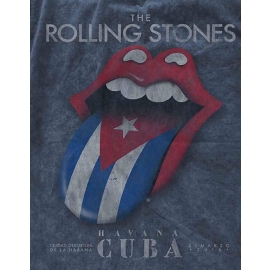 ROLLING STONES HAVANA Cuba  Herren T-Shirt  vintage Blau S M L XL 2XL