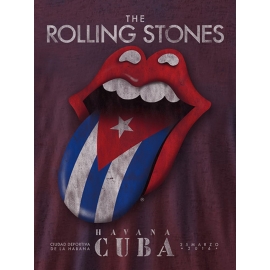 ROLLING STONES HAVANA Cuba  Herren T-Shirt  vintage Rot S M L XL 2XL