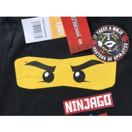 NINJAGO LEGO Ninja Langarm T-Shirt Original Schwarz 4 6 8 10 Jahre 104 116 128 140 cm