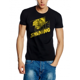 THE SHINING Steven King original Herren T-Shirt  schwarz logo yellow S M L XL 2XL