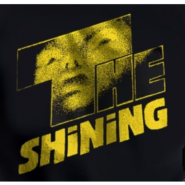 THE SHINING Steven King original Herren T-Shirt  schwarz logo yellow S M L XL 2XL