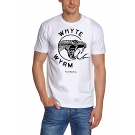 WHITE WYRM - RIVERDALE original Herren T-Shirt  Weiß  S M L XL 2XL