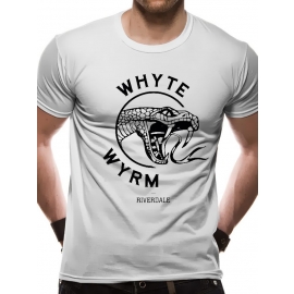 WHITE WYRM - RIVERDALE original Herren T-Shirt  Weiß  S M L XL 2XL