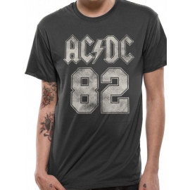 AC/DC College 82 original Herren T-Shirt  Grau S M L XL 2XL