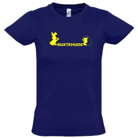 Buxtehude - Hase und Igel ! Kinder und Erwachsene T-Shirt Gr. 116 128 140 152 164 cm Textildruck T-shirts bedrucken