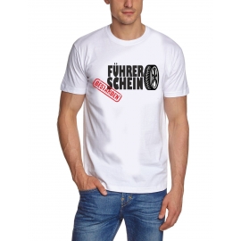 Führerschein bestanden - Reifen T-Shirt zur Führerscheinprüfung, praktische Prüfung, Fahranfänger Schwarz S M L XL 2XL 3XL 4XL 5XL