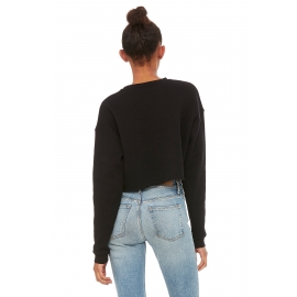 Bauchfrei Sweatshirt original crops TOP CROP Damen Sweater kurz gschnitten S M L XL Friday Club v Farben