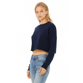 Bauchfrei Sweatshirt original crops TOP CROP Damen Sweater kurz gschnitten S M L XL Friday Club v Farben