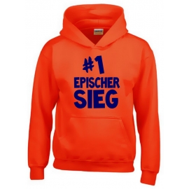 #1 EPISCHER SIEG Hoodie Sweatshirt mit Kapuze Gr. 116 128 140 152 164 cm