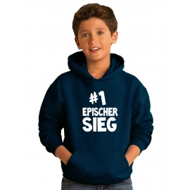 #1 EPISCHER SIEG Hoodie Sweatshirt mit Kapuze Gr. 116 128 140 152 164 cm