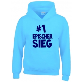 #1 EPISCHER SIEG Hoodie Sweatshirt mit Kapuze Gr. 116 128 140 152 164 cm