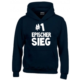 #1 EPISCHER SIEG Hoodie Sweatshirt mit Kapuze Gr. 116 128 140 152 164 cm