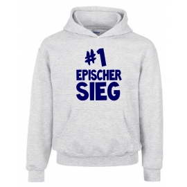 #1 EPISCHER SIEG Hoodie Sweatshirt mit Kapuze Gr. 116 128 140 152 164 cm