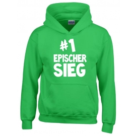 #1 EPISCHER SIEG Hoodie Sweatshirt mit Kapuze Gr. 116 128 140 152 164 cm