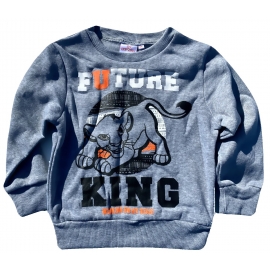 König der Löwen Sweatshirt  Kinder 3 4 6 8 Jahre 98 104 110 116 128 cm grau oder blau