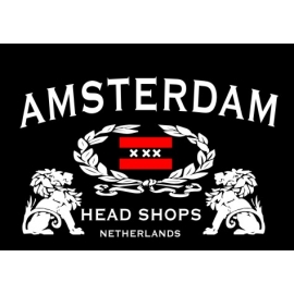 AMSTERDAM HEADSHOP t-shirt schwarz S - XXXL