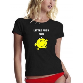 LITTLE MISS FUN girly T-SHIRT