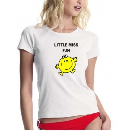 LITTLE MISS FUN girly T-SHIRT